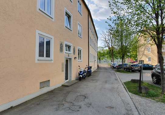 2-Zimmer-Hochparterre-Wohnung mit Einbauküche in Memmingen Ost