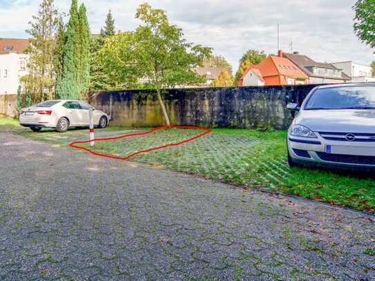 Außenstellplatz in geschütztem Innenhof