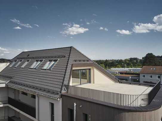 Luxuriöse Penthouse-Wohnung mit Dachterrasse