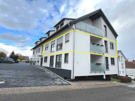 Freiwerdende 3-Zimmer-Wohnung mit Loggia und Stellplatz in Bruchsal-Helmsheim