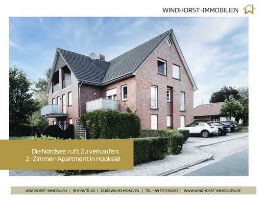 Die Nordsee ruft. Schöne möblierte 2-Zimmer-Wohnung, Apartment in Hooksiel zu verkaufen