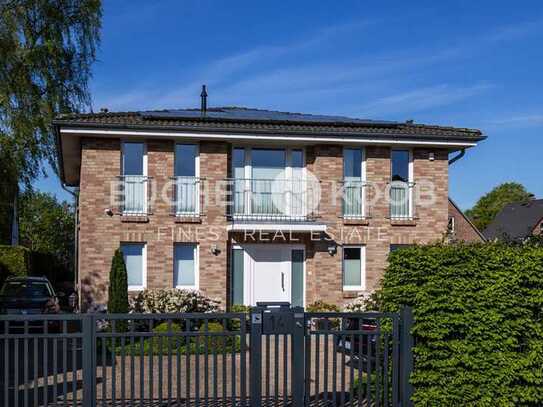 Modernes Einfamilienhaus mit West-Garten in HH-Sasel