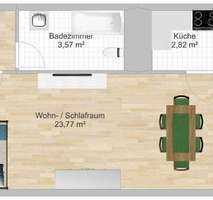 Vermietetes 1-Zimmer Appartement im Bieterverfahren mit guter Rendite zu verkaufen