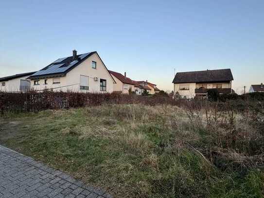 Grundstück für eine großzügige Doppelhaushälfte im Neubaugebiet Katzengewanne 2