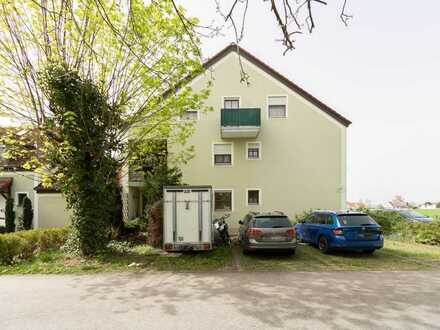 2-Zimmer Wohnung mit Südbalkon und Außenstellplatz in Karlskron