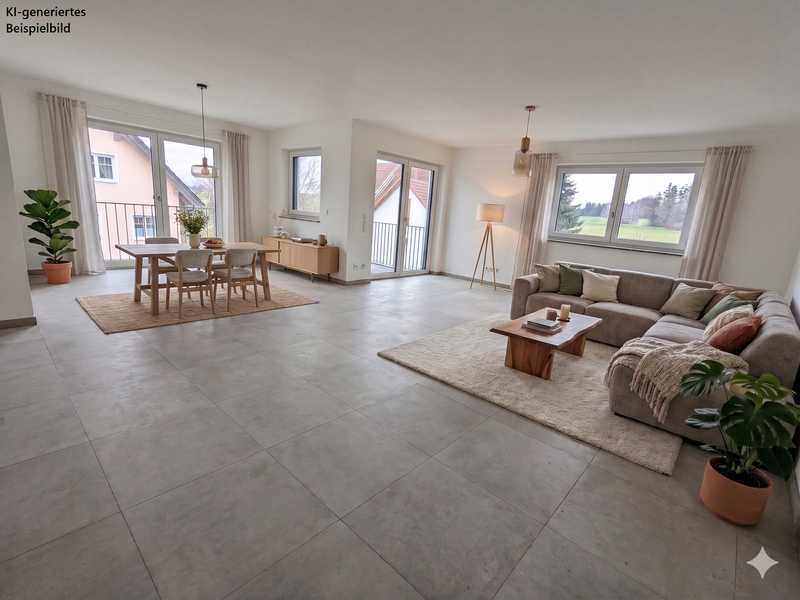                                                               Exklusive 4-Zimmer-Wohnung mit Balkon in Jesenwang OT Pfaffenhofen                                                       in Erlbach (Altötting)