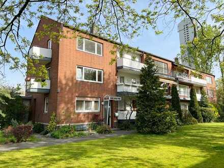 Hochparterre-Wohnung in Urdenbach mit Balkon