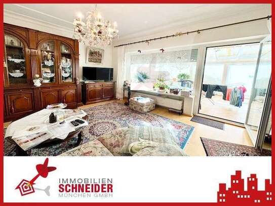 IMMOBILIEN SCHNEIDER - Putzbrunn - Schöne 3 Zi.Wohnung mit großem Wintergarten