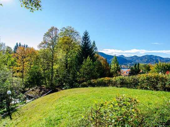 GRUNDSTÜCK MIT ALTBESTAND IN BEGEHRTER WOHNLAGE Tegernsee-Süd