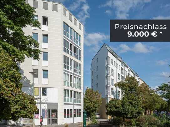 Preisnachlass sichern auf vermietete 2-Zimmerwohnung mit Wintergarten & barrierefreiem Zugang