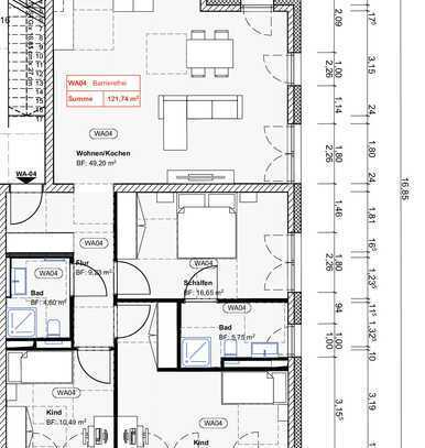 4-Zimmer-Wohntraum mit 2 Bädern, Balkon und Terrasse