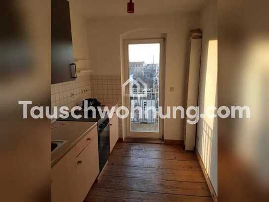 Tauschwohnung: 2-Zimmer-Wohnung mit Balkon in der Neustadt