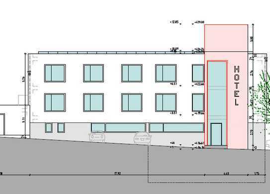 Hotel in Leinfelden-Echterdingen: Kernsaniert und Schlüsselfertig