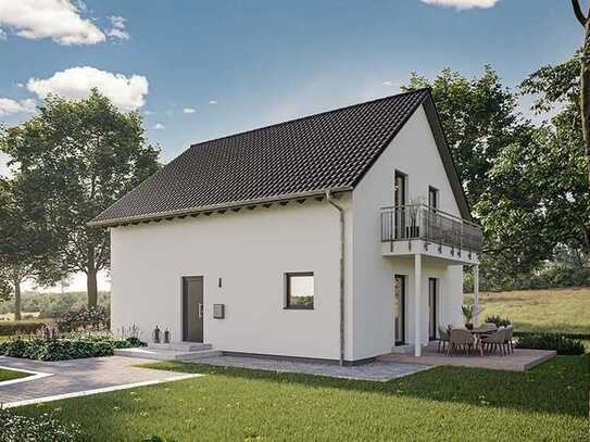Jetz Bauen. Jetzt Sparen. Zweifamilienhaus mit PV Anlage und Speicher