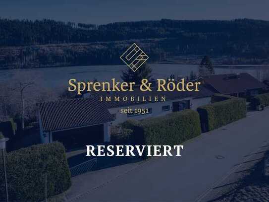 RESERVIERT Einfamilienhaus mit Einliegerwohnung und einzigartigem Ausblick auf den Titisee