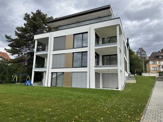 Traumhafte, moderne 3-Zimmer-Neubauwohnung mit Seeblick und EBK in ruhiger 1A-Lage von Überlingen