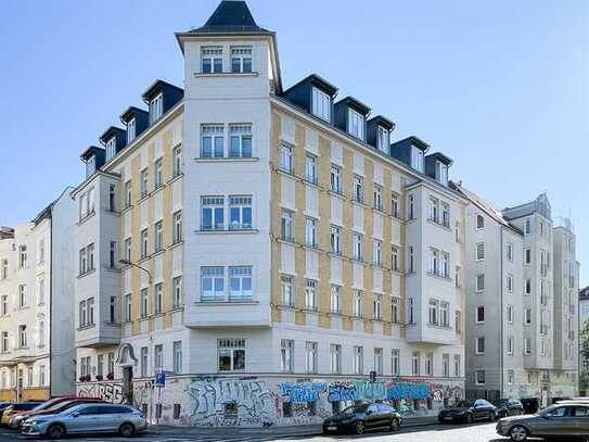 Stilvolle, neuwertige 3-Raum-Hochparterre-Wohnung in Leipzig / Achtung mit Makler