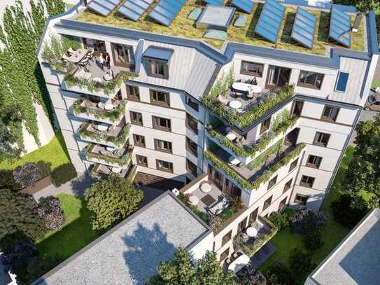 Exklusive 4-Raum-Penthouse-Wohnung mit Terrasse im Zentrum-Süd