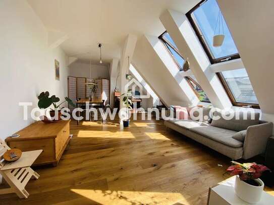 Tauschwohnung: Biete 3-Zimmer Maisonette, Suche 2 Zimmer