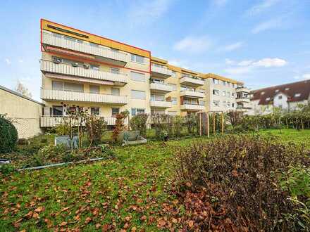 Sofort frei! Helle 4-Zimmer-Wohnung mit Balkon im Herzen von Bad Saulgau