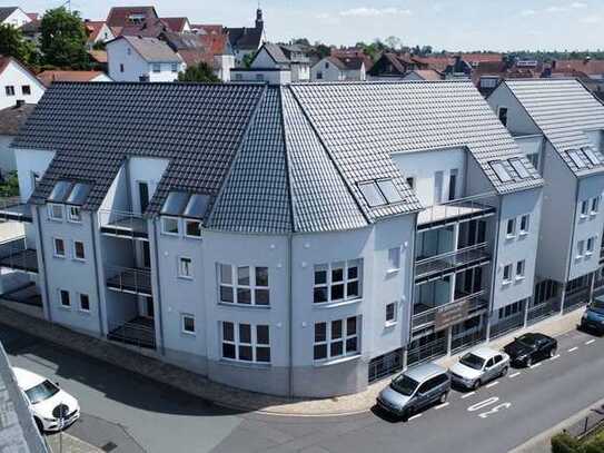 Erstbezug: Exklusive 2-Zimmer Neubauwohnung mit Balkon und Stellplatz nahe Frankfurt