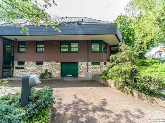 Heimfeld - Wohnen im Maisonette Stil! Große Dachterrasse mit Blick ins Grüne! Kleine Wohnanlage