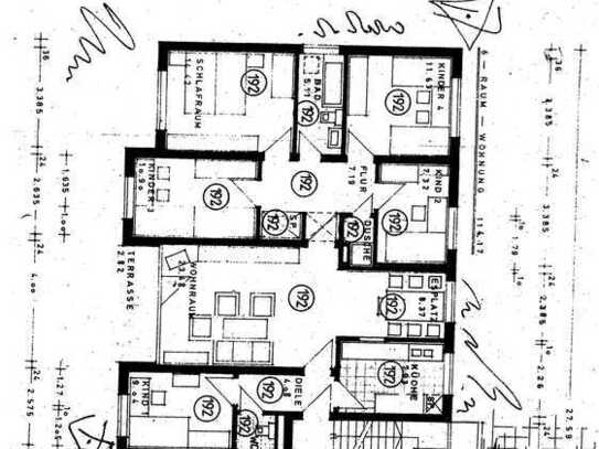 6-Raum-Erdgeschosswohnung mit Garten in Düsseldorf - Bezirk 7