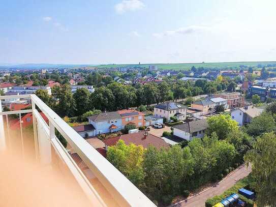 Schöne 3ZKB-2Balkone, Aufzug, phantastischer Weitblick über Bad Kreuznach!