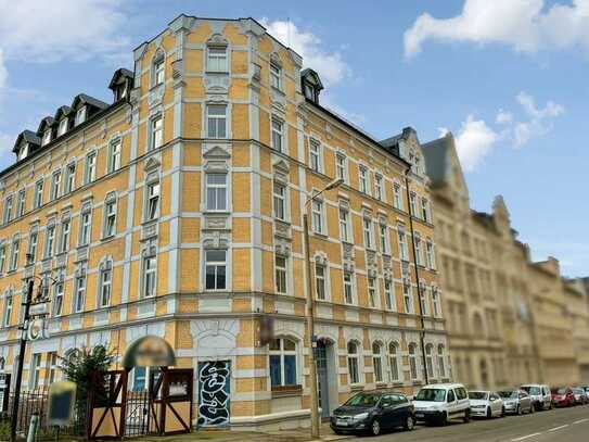 Denkmalgeschütztes Mietshaus in guter Chemnitzer Stadtlage mit Gewerbe zur Selbstnutzung