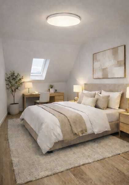                                                               Komplett sanierte, attraktive 2-Zimmer Dachgeschosswohnung in N&uuml;rnberg-Boxdorf                                                       in Boxdorf (Nürnberg)
