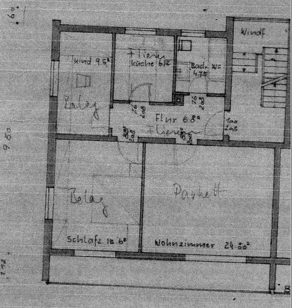                                                               Helle 3-Zimmer-Wohnung mit Balkon in Holzkirchen                                                       in Holzkirchen (Miesbach)