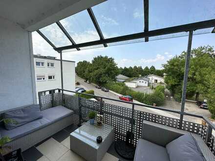 Familienglück in Rastatt! 4-Zimmer Wohnung mit sonnigen Balkon, Garage und ab 01.09.23 bezugsfrei!