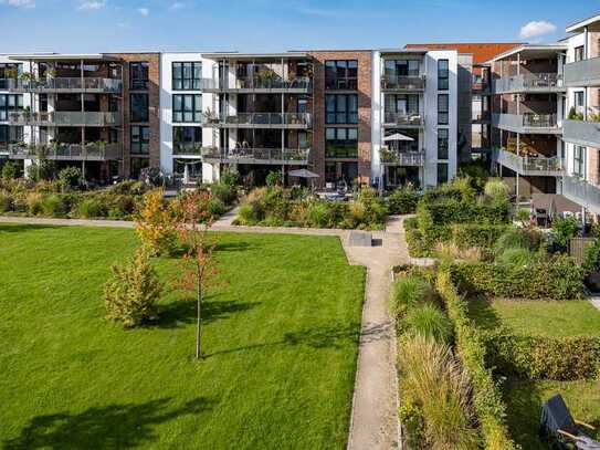 Wohnen im Park - sonnige 3-Zimmer Wohnung im EG mit Terrasse und Blick ins Grüne