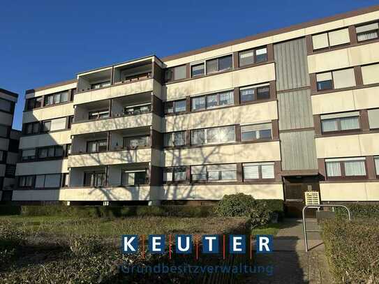 Vermietete 3-Zimmer-Wohnung + Balkon mit Blick über Kaarst +