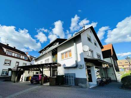 Viele Möglichkeiten! Mehrfamilienhaus mit 3 Wohnungen plus Gewerbeeinheit in Heiligkreuzsteinach