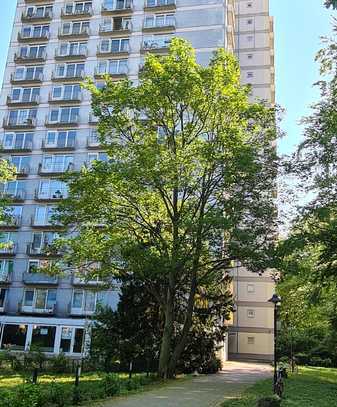 Zauberhafter Weitblick-Hansaviertel-1.Raumapartment-9.OG. mit Balkon und Klimaanlage-renovi.