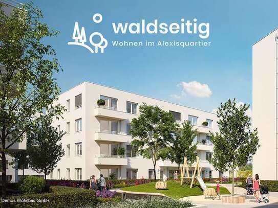 2-Zimmer-Wohnung mit Einbauküche, Balkon und Loggia am Truderinger Wald, München