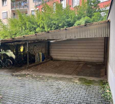 AB SOFORT: 2 "Carport" - PKW Stellplätze, in bester Nordend-Lage zu vermieten!