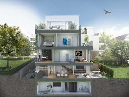FAMILIEN AUFGEPASST +Schickes Townhaus in Schorndorf - EBK, Fußbodenheizung, Gartenanteil, Carport+