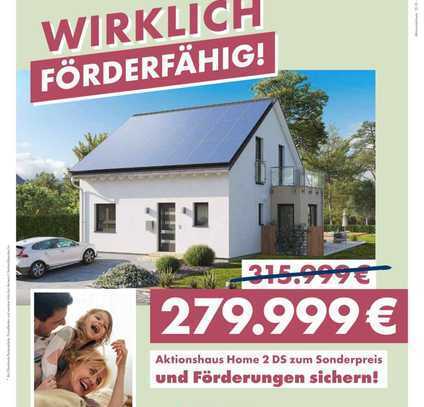 Sonderaktion Home 2 DS - KFN WIRKLICH FÖRDERFÄHIG! Inkl.Bodenplatte und PV-Anlage