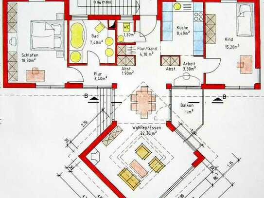 Designerwohnung im Architektenhaus. Provisionsfrei von Privat !