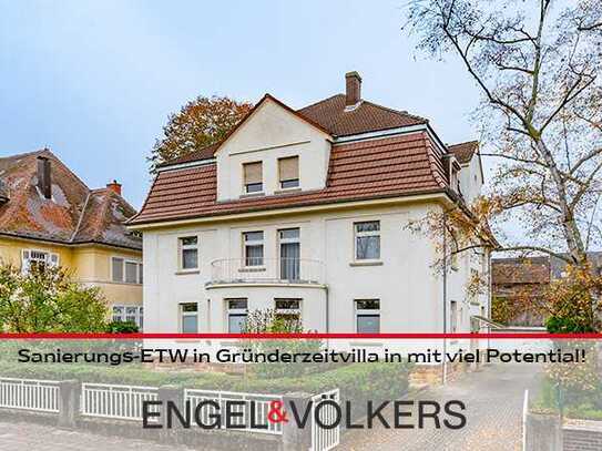 Sanierungs-ETW in Gründerzeitvilla in gesuchter Lage mit viel Potential!