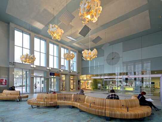 Renovierte Büros im Bahnhof Ansbach