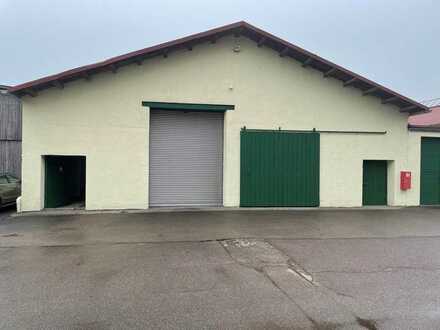 Lagerhalle mit Rolltor, 225 m2, mit Rolltor Höhe 4,50m