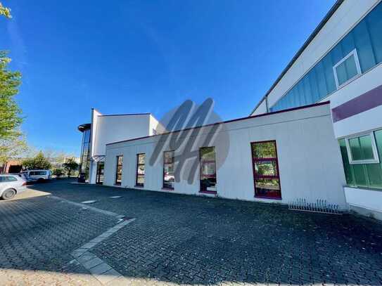 KAPITALANLAGE ✓ Grundstück (2.800 m²) mit Lager-/Fertigung (1.200 m²) & Büro-/Sozial (950 m²)