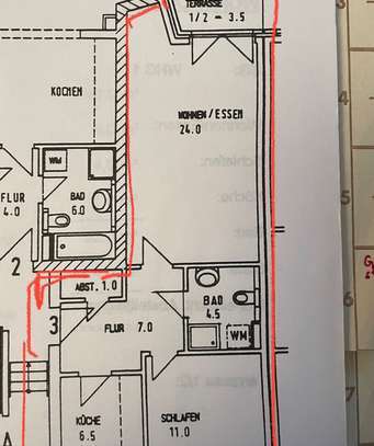 Stilvolle, gepflegte 2-Raum-Erdgeschosswohnung mit geh. Innenausstattung mit Terrasse und EBK