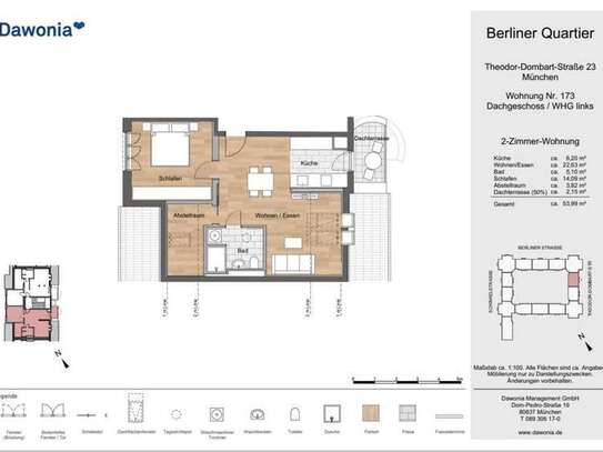 Helle Neubau Wohnung in München-Schwabing