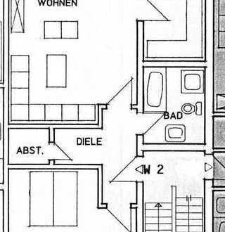 Ruhige 2-Zimmerwohnung in Dülmen-Buldern