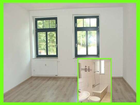 Schicke zentrumsnahe 1-Raum-Whg. gesucht? Mit EBK + Balkon + Wannenbad mit Fenster + Stellplatz