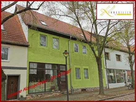 Wohnhaus mit Ladeneinheit zwischen Köthen und Bitterfeld – Wolfen (Mietkauf möglich)